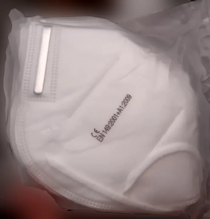 Foto do aviso oficial: APT KN95 Respirator mask Máscara de filtro de partículas — risco: Risco para a saúde / outro