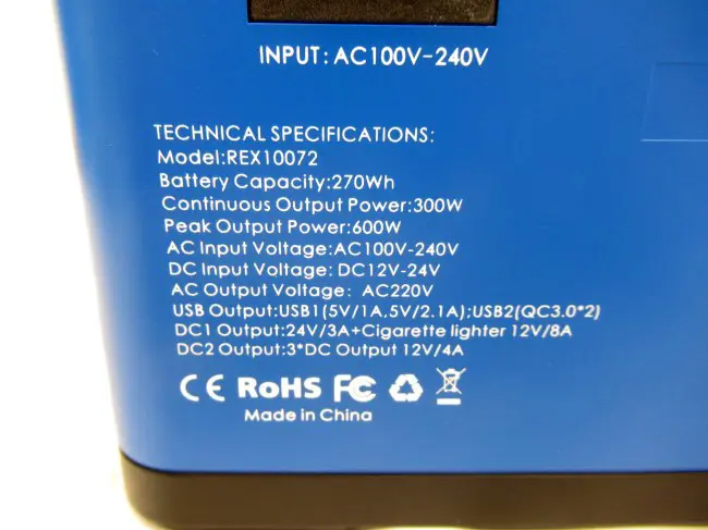 Foto do aviso oficial: Rexener Power bank Banco de potência — risco: Choque elétrico