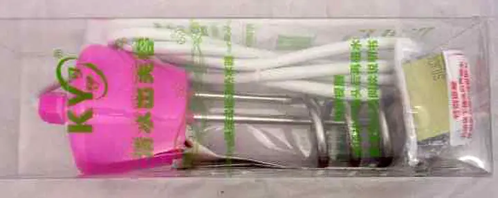 Photo from the official notice: KY Immersion Heater portable immersion heater — burns & electric shock risk