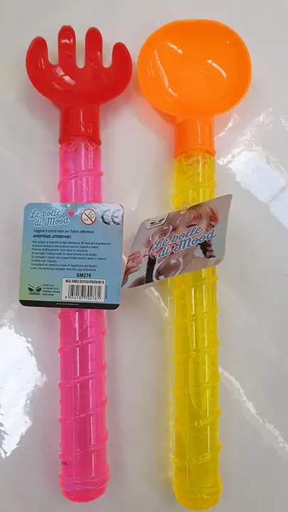 Photo from the official notice: MOOD S.R.L. LE BOLLE DI MOOD soap bubble toy — microbiological risk