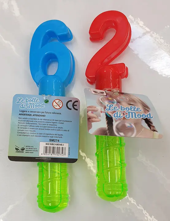 Photo from the official notice: MOOD S.R.L. LE BOLLE DI MOOD soap bubble toy — microbiological risk