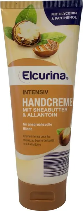 Foto dell’avviso ufficiale: Elcurina Intensiv Handcreme mit Sheabutter &amp; Allantoin Crema per le mani — rischio: Rischio microbiologico