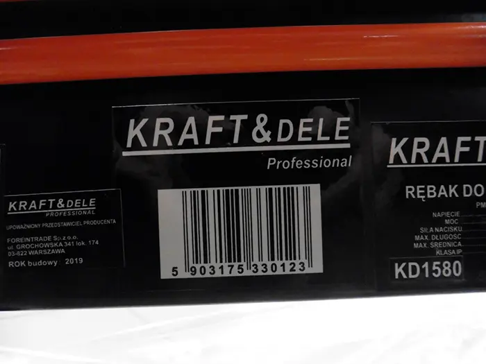 Foto do aviso oficial: Kraft &amp; Dele Rebak do drewna Separador de registo — risco: Cortes & Ferimentos