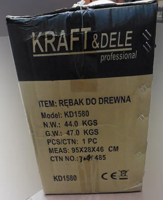 Foto do aviso oficial: Kraft &amp; Dele Rebak do drewna Separador de registo — risco: Cortes & Ferimentos