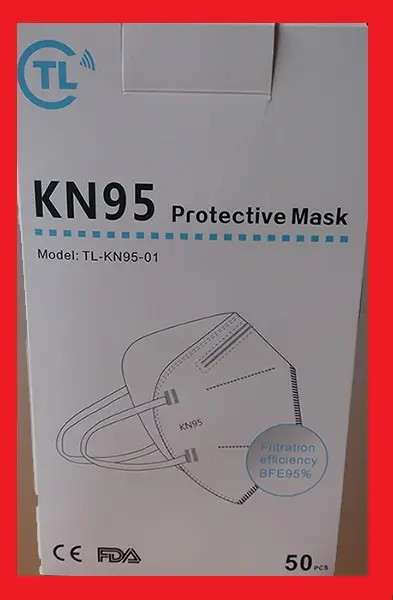 Photo de l’avis officiel: TL KN95 Protective Mask Masque filtre à particules — risque: Risque sanitaire/autre