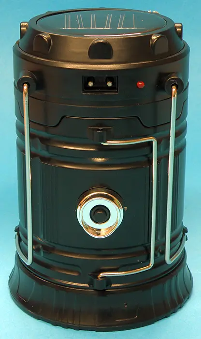 Foto dell’avviso ufficiale: TM RECHARGEABLE CAMPING  LANTERN Lampada a LED portatile — rischio: Ustioni & Scossa elettrica