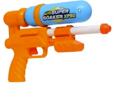 Photo de l’avis officiel: Nerf Super Soaker Water Blaster Pistolet à eau de jouet — risque: Risque chimique
