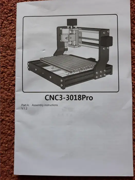 Photo de l’avis officiel: CNC CNC3-3018PRO CNC engraving machine Machine à graver — risque: Choc électrique