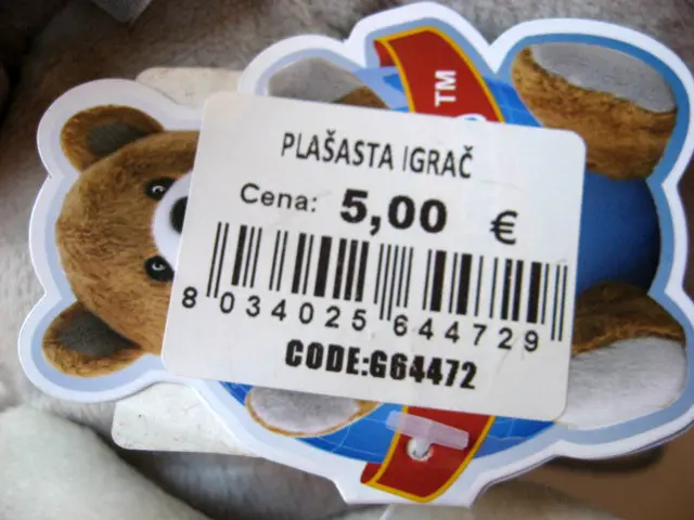 Foto aus der offiziellen Meldung: ELEFANTINO PIGRO 20cm Plüschspielzeug — Risiko: Ersticken