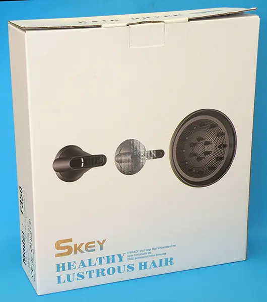 Foto aus der offiziellen Meldung: SKEY HAIR DRYER Haartrockner — Risiko: Elektrischer Schlag