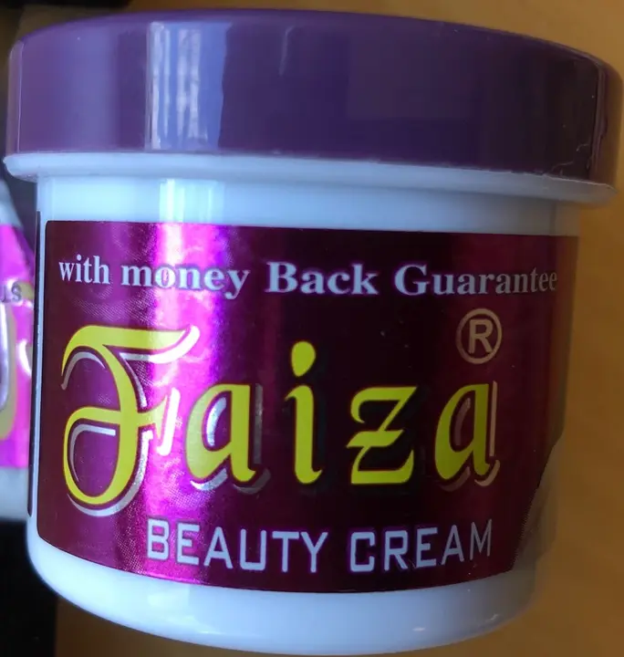 Foto dell’avviso ufficiale: Faiza Beauty Cream Prodotto schiarimento della pelle — rischio: Rischio chimico (A12/01222/20)