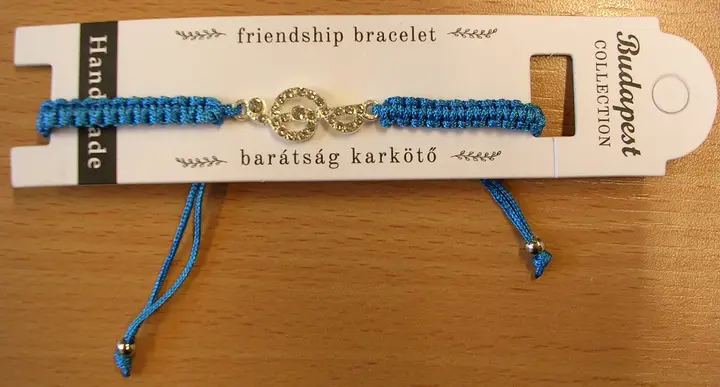 Foto dell’avviso ufficiale: Bracelet Bracciale amicizia/Barátság karkötő — rischio: Rischio chimico