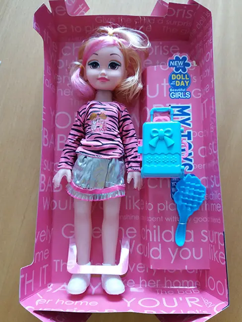 Foto do aviso oficial: FASHION DOLL Boneca de plástico — risco: Químico