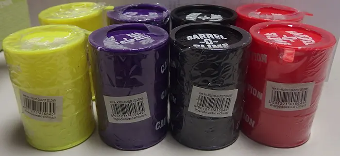 Photo de l’avis officiel: Adar Barrel-o-Slime Jouet Slime — risque: Risque chimique