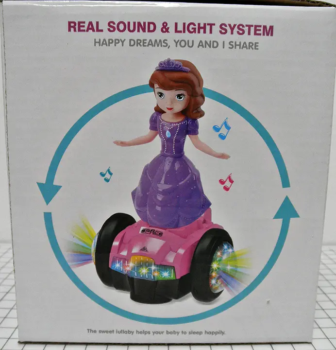 Foto uit de officiële melding: BO DA TOYS LITTLE ELECTRIC PRINCESS Multifunctioneel speelgoed — risico: Verstikking door inslikken