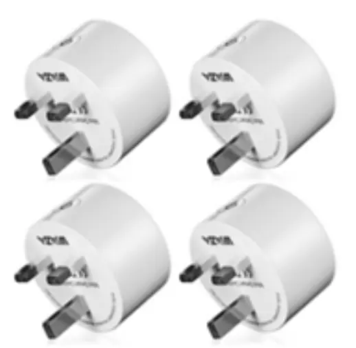 Photo from the official notice: WAZA Smart Socket UK Mini Smart Plug smart plug adaptor — burns & fire risk