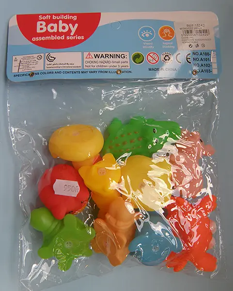 Foto uit de officiële melding: Baby Soft building Baby assembled series Badspeelgoed set — risico: Chemische risico's