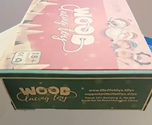 Photo from the official notice: OleOletOy 2Pc Wood Lacing Toy wooden toy — strangulation risk
