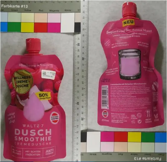 Photo de l’avis officiel: WALTZ 7 Dusch Smoothie Cremedusche Crème de douche — risque: Risque sanitaire/autre
