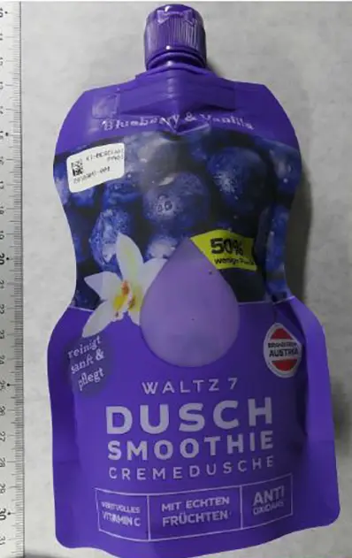 Photo de l’avis officiel: WALTZ 7 Dusch Smoothie Cremedusche Crème de douche — risque: Risque sanitaire/autre