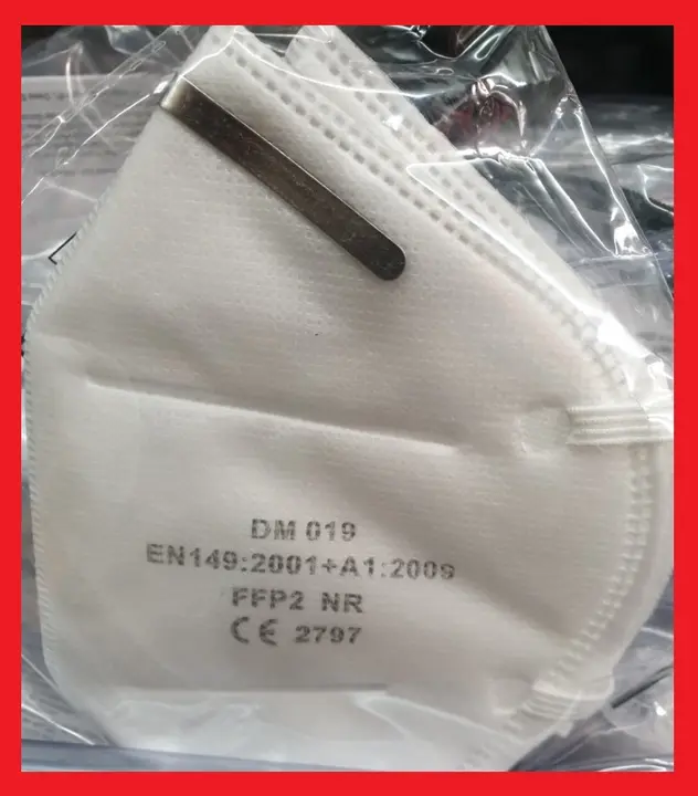 Photo de l’avis officiel: FFP2 NR Masque de filtre à particules — risque: Risque sanitaire/autre