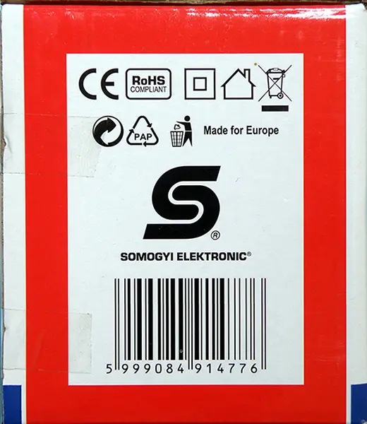 Foto do aviso oficial: Somogyi Elektronic LED LIGHT CHAIN Corrente de iluminação — risco: Choque elétrico
