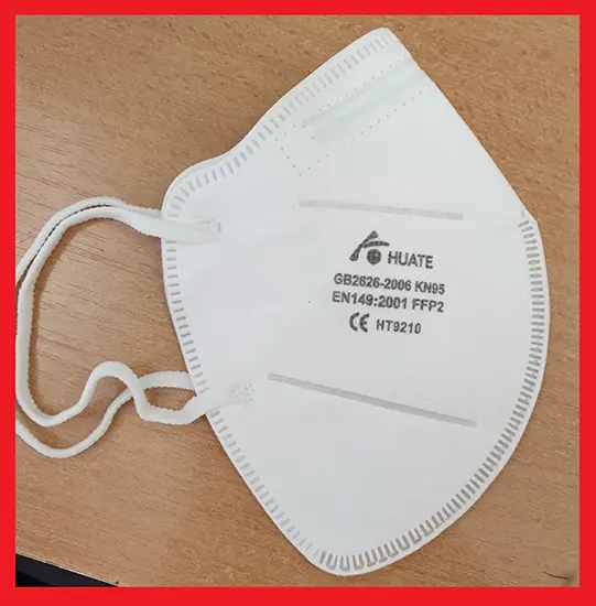 Foto dell’avviso ufficiale: HUATE KN95 Respirator/FFP2 Maschera filtro particella — rischio: Rischio per la salute / altro