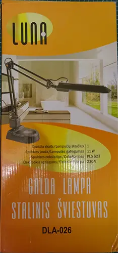 Foto dell’avviso ufficiale: Luna Bactericidal UV Lamp Sterilizzatore UV — rischio: Ustioni & Danno alla vista