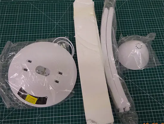 Foto uit de officiële melding: UV Germicidal Light UV-sterilisator — risico: Brandwonden & Aantasting van het gezichtsvermogen