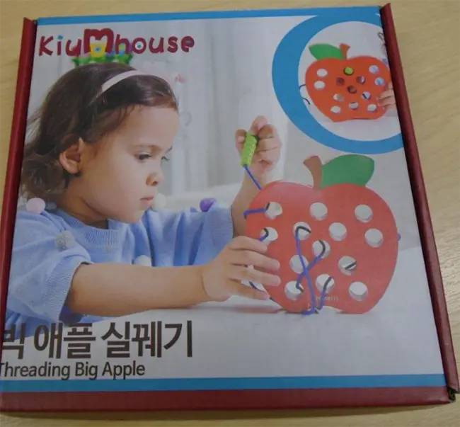 Foto dell’avviso ufficiale: Kiu House Treading Big Apple Giocattolo di legno — rischio: Strangolamento