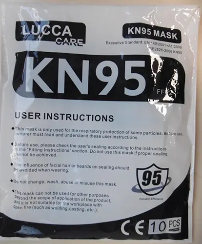 Foto dell’avviso ufficiale: Lucca Light Lucca Care Maschera filtro particella — rischio: Rischio per la salute / altro