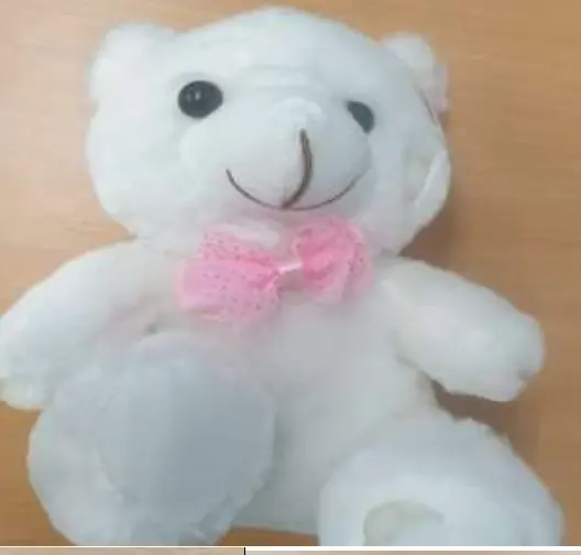 Photo de l’avis officiel: LED Teddy Bear Jouet doux — risque: Risque chimique & Étouffement