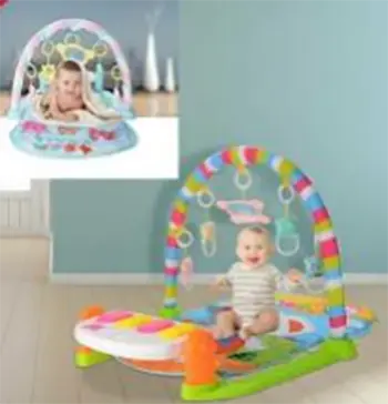 Photo from the official notice: Happy Carpet playmat — choking & strangulation risk