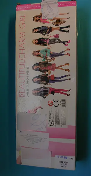 Foto do aviso oficial: Beautiful Charm Girl Boneca de plástico — risco: Químico