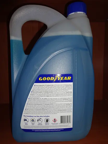 Photo de l’avis officiel: GOOD YEAR GOOD YEAR WINTER SCREEN WASH -25°C Lavage de l’écran d’hiver — risque: Risque chimique