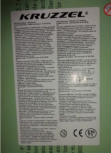 Photo de l’avis officiel: Kruzzel A BABY WALKER Centre d’activité des jouets avec roues — risque: Étouffement & Suffocation