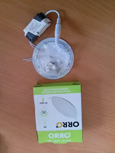 Foto do aviso oficial: ORRO ORRO LED LED Luminaire — risco: Choque elétrico
