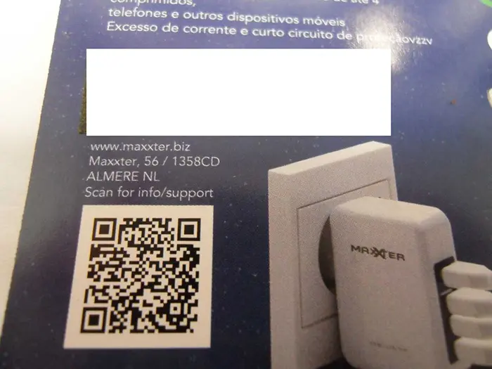Photo de l’avis officiel: MAXXTER Chargeur USB — risque: Choc électrique & Incendie