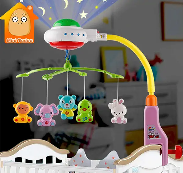 Foto dell’avviso ufficiale: Mini Tudou 2X Baby Presepe Mobile giocattolo musicale — rischio: Ostruzione delle vie aeree
