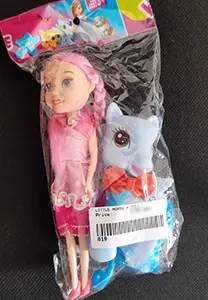 Photo de l’avis officiel: Little horse + Doll Poupée en plastique avec cheval — risque: Risque chimique