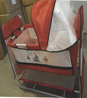 Foto dell’avviso ufficiale: NINIKO bebek besikleri Culla per bambini — rischio: Intrappolamento & Lesioni