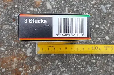 Photo from the official notice: Di Blasio Elio Fireworks Cobra 3R — burns & damage to hearing risk