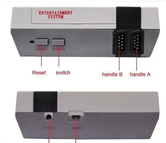 Photo de l’avis officiel: Classic Mini Game Console Console de jeu — risque: Choc électrique & Incendie