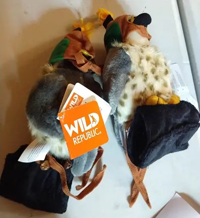 Photo de l’avis officiel: Wild Republic Peluche Faucon Pélerin Jouet doux — risque: Étouffement