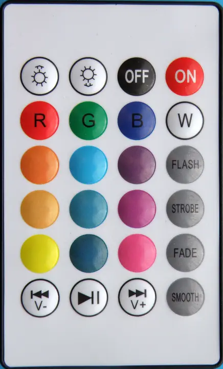 Photo from the official notice: LED MUSIC BULB/APP — electric shock risk