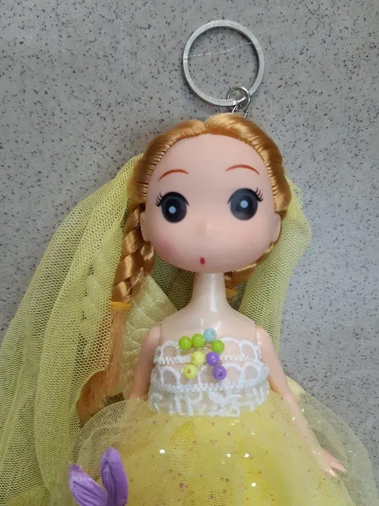 Photo from the official notice: Plastic doll — choking risk (INFO/00021/21)