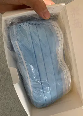 Foto dell’avviso ufficiale: Maschera filtro particella — rischio: Rischio per la salute / altro (INFO/00013/21)