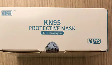 Photo de l’avis officiel: Protective Mask KN95 Masque filtre à particules — risque: Risque sanitaire/autre