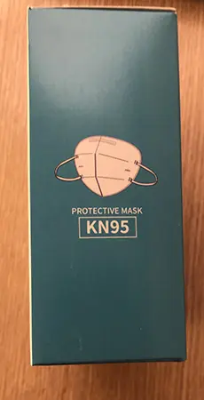 Photo de l’avis officiel: Protective Mask KN95 Masque filtre à particules — risque: Risque sanitaire/autre