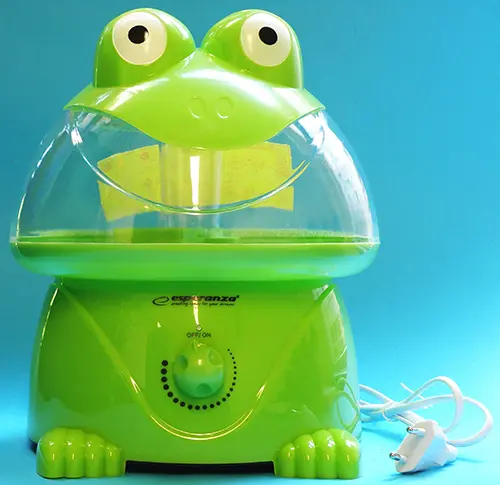 Foto do aviso oficial: Esperanza HUMIDIFIER FROGGY / PÁRÁSÍTÓ Umidificador de ar — risco: Choque elétrico